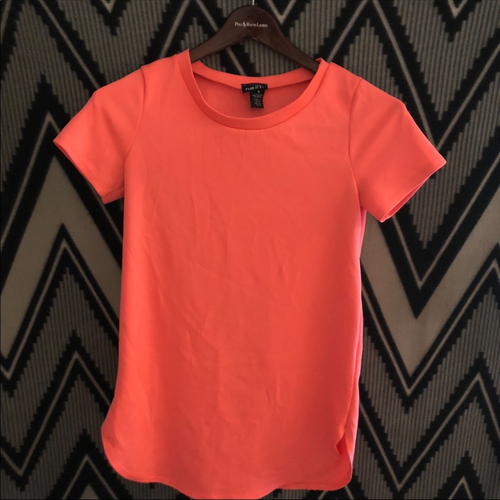 rue 21 coral dress